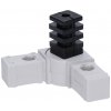 Plastová spojka - 180° rohový kus do profilu 30 x 30 x 2 mm