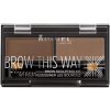 Rimmel London Brow This Way Scuplting Kit očné tiene Pro dokonalé obočie 2 Medium Brown 2,4 g