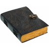 Leather Journals Kožený zápisník s pávem: Tvůj talisman pro krásu a inspiraci