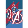 Carbotex Detský uterák Avengers Kapitán Amerika 30 x 50 cm
