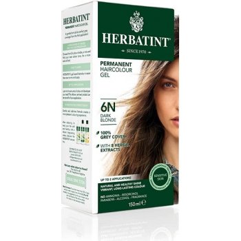 Herbatint permanentná farba na vlasy tmavá blond 6N 150 ml