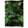 Paraván - Sunny Jungle [Room Dividers] Veľkosť: 135x172, Verzia: Jednostranný