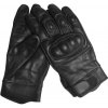 Rukavice kožené Mil-Tec Tactical - čierne, S