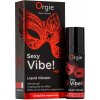 Gél-SEXY VIBE! HOT - TEKUTÝ VIBRÁTOR - 15 ML - Sexy Vibe! Hot Vibrating Liquid Warming Effect 15 Ml