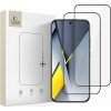 Tech-Protect Glass Fit + tvrdené ochranné sklo 2- Pack pre Xiaomi Poco F8 Pro čierne 5906302352678