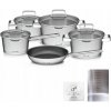 G21 Gourmet Súprava hrncov Magic nerezová oceľ 9 ks