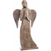 InDecor Anjel z mangového dreva, 39 x 7,5 x 78 cm, 78 cm