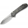 Civivi Button Lock Elementum II C18062P-10 Damascus Carbon Fiber/Resin