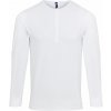 PREMIER PR 218 / Pánske tričko s rolovateľnými dlhými rukávmi - white XL