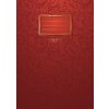 Premium Zošit červené ornamenty A5