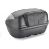GIVI E455N Simply IV kufor čierny (Monolock s vlastnou platňou), červené odrazky, objem 45 litrov
