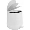 Kúpeľňový odpadkový kôš ELEGANTNÝ biely 5 l WENKO