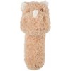 NATTOU Hračka plyšová hrkálka Teddy nosorožec 14 cm, 0m+ 856218