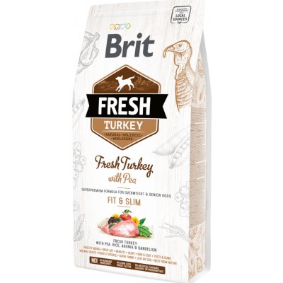 Brit Fresh Light Fit & Slim morka a hrach 2,5 kg