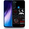 Picasee silikónový prehľadný obal pre Xiaomi Redmi Note 8 - WAVES