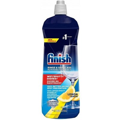 Finish Powerball Rinse & Shine Lemon leštidlo do umývačky riadu 800ml