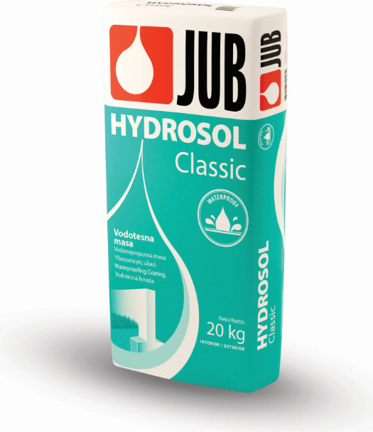 HYDROSOL Classic - vodotesná hmota 5 kg sivý