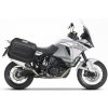 Kompletná sada bočných čiernych hliníkových kufrov SHAD TERRA BLACK 36L/47L, vrátane montážnej sady SHAD KTM Adventure 1090, 1190, Super Adventure 1290 (R, S)