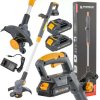 Aku strunová kosačka / vyžínač Powermat PM-PKA-2AHM-PRO 21V + 2× batéria