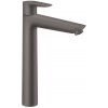 Hansgrohe Talis E - Umývadlová batéria s výpusťou, kefovaný čierny chróm - 71716340