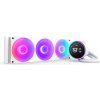 NZXT Kraken Elite 360 RGB V2 biela / 3x 120mm / Fluid Dynamic Bearing / 30 dB @ 2400 RPM / 75.12 CFM / AMD + Intel (RL-KR36E-W2)