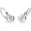 Cutie Diamonds Krásne detské náušnice z bieleho zlata s diamantmi C2224-10-10-X-2-D