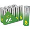 Jednorazová batéria GP Alkalická batéria Super AA (LR6), 10 ks (1013221001)