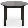 VIKO-design-TOP Jedálenský stôl rozkladací okrúhly STM black