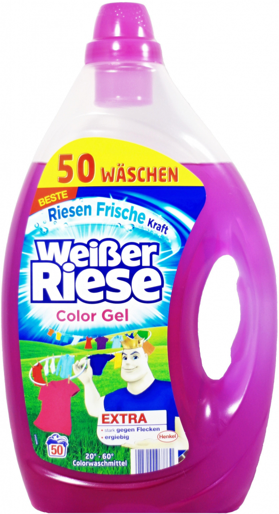 Weisser Riese gel na farebné prádlo 2,5 l 50 PD
