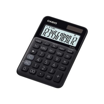 Casio MS 20 UC kalkulačka stolná, čierna 4549526700088