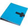 Kožený diár A5 modrý
