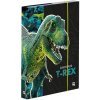 Box na zošity A4 Prémium COOL dinosaurus Zelená