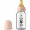 BIBS Baby Bottle sklenená fľaša 110ml - Blush