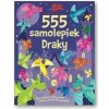 555 samolepiek Draky