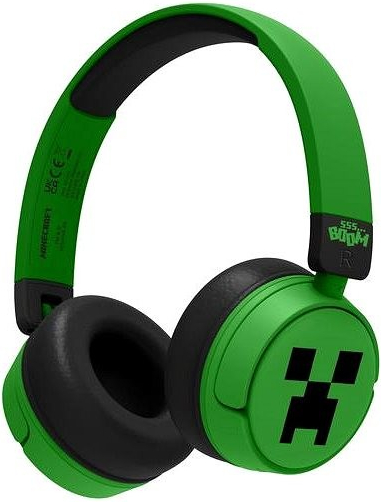 OTL Technologies Minecraft Creeper Kids Wireless Headphones MC1231