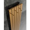 Radiátory - MC Montana | kúpelňové | DEKORATÍVNY RADIÁTOR S HÁČIKMI | veľkosť - 1400/450 mm, farba - Tmavý antik - polomat