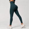 Dark black green push-up leginy Veľkosť: S
