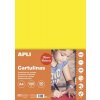 Farebný papier A4 170 g fluo - žltý 50 ks