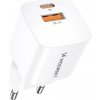 Wozinsky nabíjačka USB-C / USB-A 20W – biela CMWCW