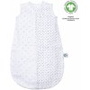 MOTHERHOOD Vak na spanie mušelínový BIO Grey and Black Dots 6-18 m 0,5 tog