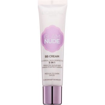 L'Oréal Paris Glam Nude BB krém 5 v 1 SPF20 Medium to Dark 30 ml