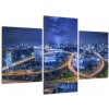Nočné mesto - obraz (Obraz 90x60cm)