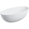 OMNIRES - SHELL M+ voľne stojaca vaňa, 160 x 75 cm biela mat /BM/ SHELLWWBM