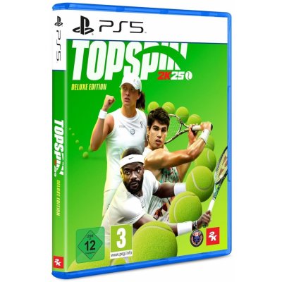 Hra na konzole TopSpin 2K25: Deluxe Edition - PS5 (5026555437684)