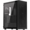 Endorfy skříň Ventum 400 Air / ATX / 4x120mm fan / 2xUSB 3.0 / USB-C / mesh panel / tvrzené sklo / černá EY2A024