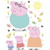 Samolepiaca dekorácia Peppa Pig Rodina