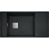 FRANKE Fresno FSG 611-88 Fragranit drez s odkvapávacou plochou, obojstranný, horná montáž, 877 x 495 mm, onyx, 114.0616.906
