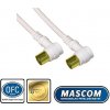 Mascom anténny kábel 7274-030, uhlové IEC konektory 3 m M16d8b