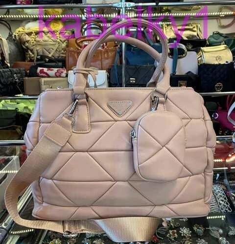 Kabelka krémová elegantná tri oddelenia FASHION