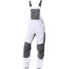 Ardon SUMMER Pracovné nohavice s trakmi biele H5626